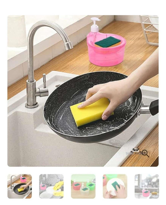 2-in-1 Soap Dispenser & Sponge