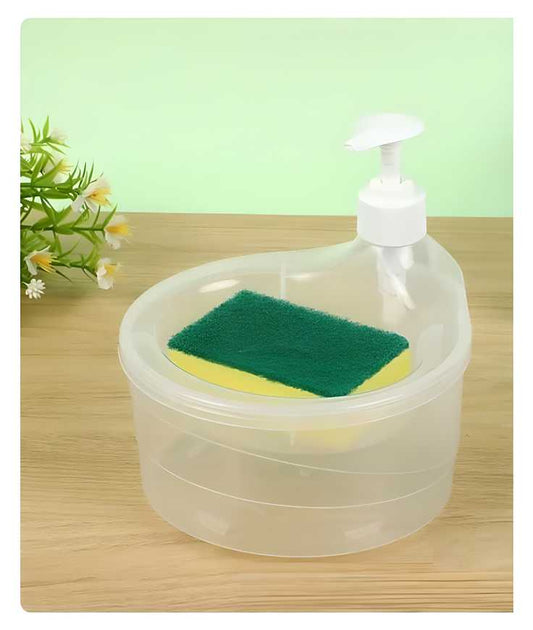 2-in-1 Soap Dispenser & Sponge
